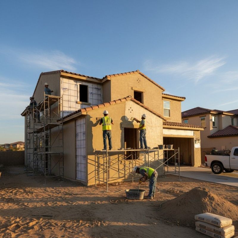 Home Stucco Installation