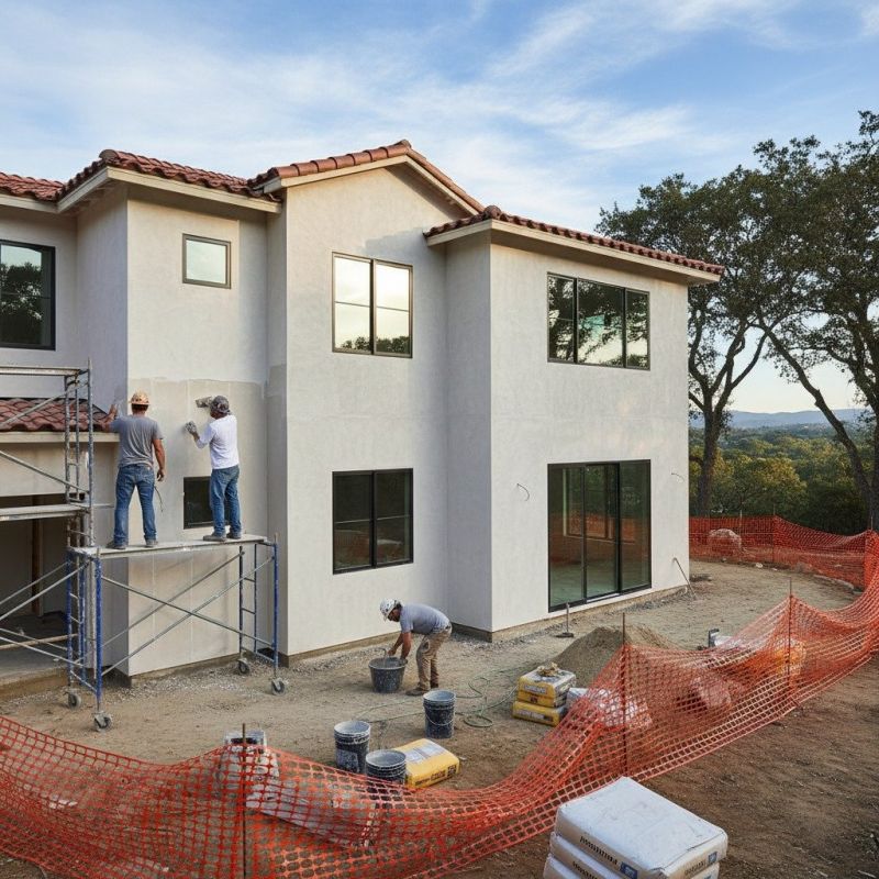 Home Stucco Installation